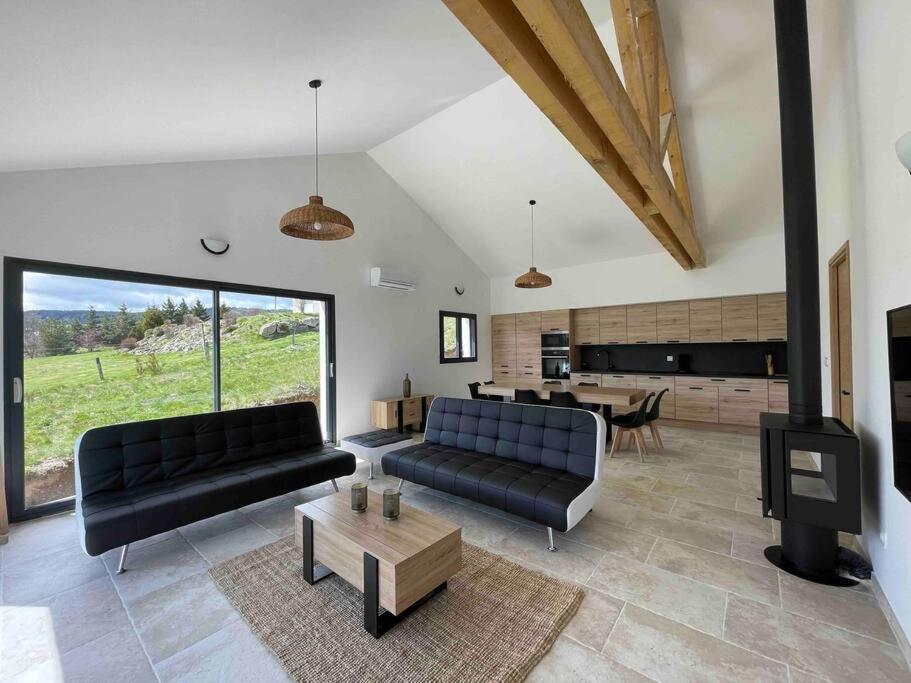 Villa 8Pers Au Calme Avec Superbe Vue Barbecue Wifi La Panouse  Ngoại thất bức ảnh