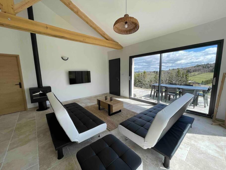 Villa 8Pers Au Calme Avec Superbe Vue Barbecue Wifi La Panouse  Ngoại thất bức ảnh